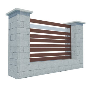 Modular Aluminium Fencing 1200mm TIA 100-H1S_2