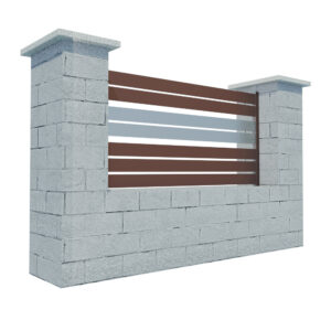 Modular Aluminium Fencing 925mm TIA 100-H2S_2