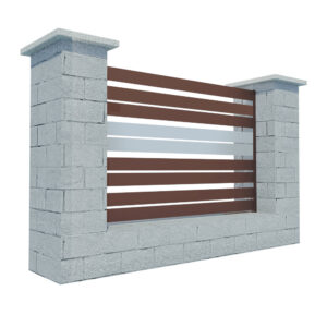 Modular Aluminium Fencing 1200mm TIA 100-H2S_2