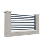 Modular Aluminium Fencing 925mm MIA 050-A2S_2
