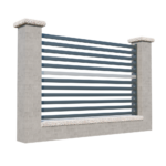 Modular Aluminium Fencing 1200mm MIA 50-A1S_2