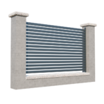 Modular Aluminium Fencing 1200mm SIA 50-A_2