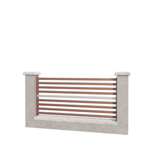 Modular Aluminium Fencing 925mm MIA 50-H1S_2