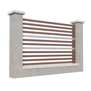 Modular Aluminium Fencing 1200mm MIA 50-H2S_2