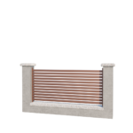 Modular Aluminium Fencing 925mm SIA 50-H_2