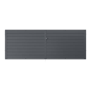 Steel double gate SAN 4000x1500mm