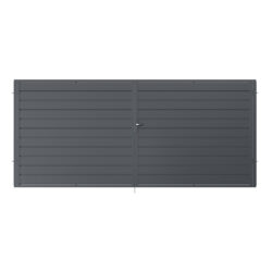 Steel double gate SAN 4000x1800mm